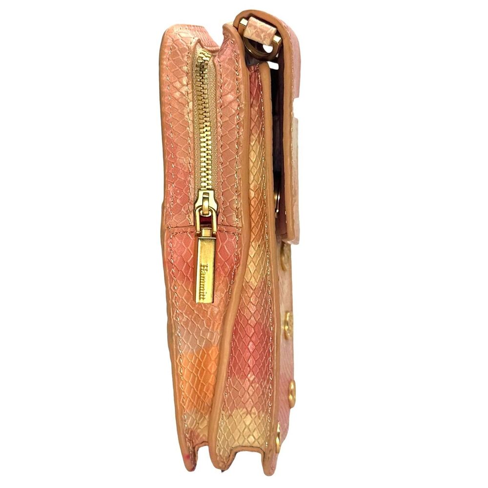 Hammitt 310 Pink Himalayan Snake Leather Crossbody Purse - Picture 6 of 15